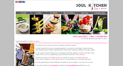 Desktop Screenshot of chefadomicile-soulkitchen.fr